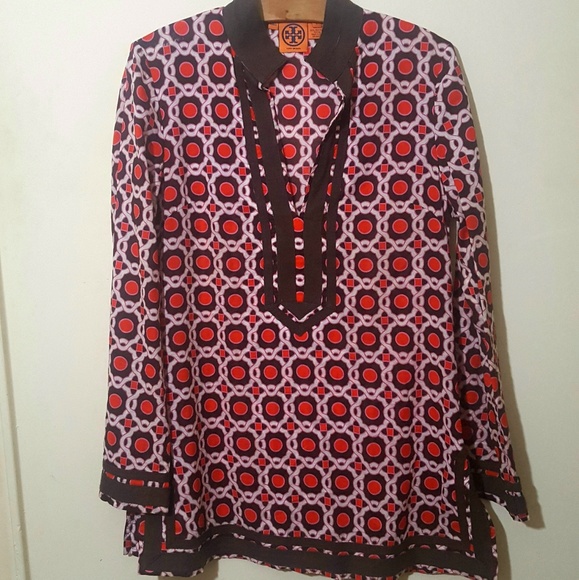 Tory Burch Tops - Tory Burch Caftan Ikat Tunic Top